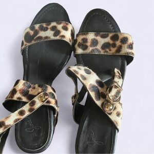 Leopard Print Women's Sandals